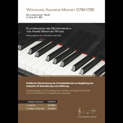Wolfgang Amadeus Mozart: Klavierkonzert Nr. 21 C-Dur KV 467, Satz 1 [Digital]